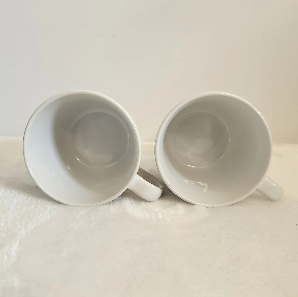 Ikea 15199 Vintage Maria Vinka Ungdom Black White Starburst Coffee Tea Mug 7 Oz